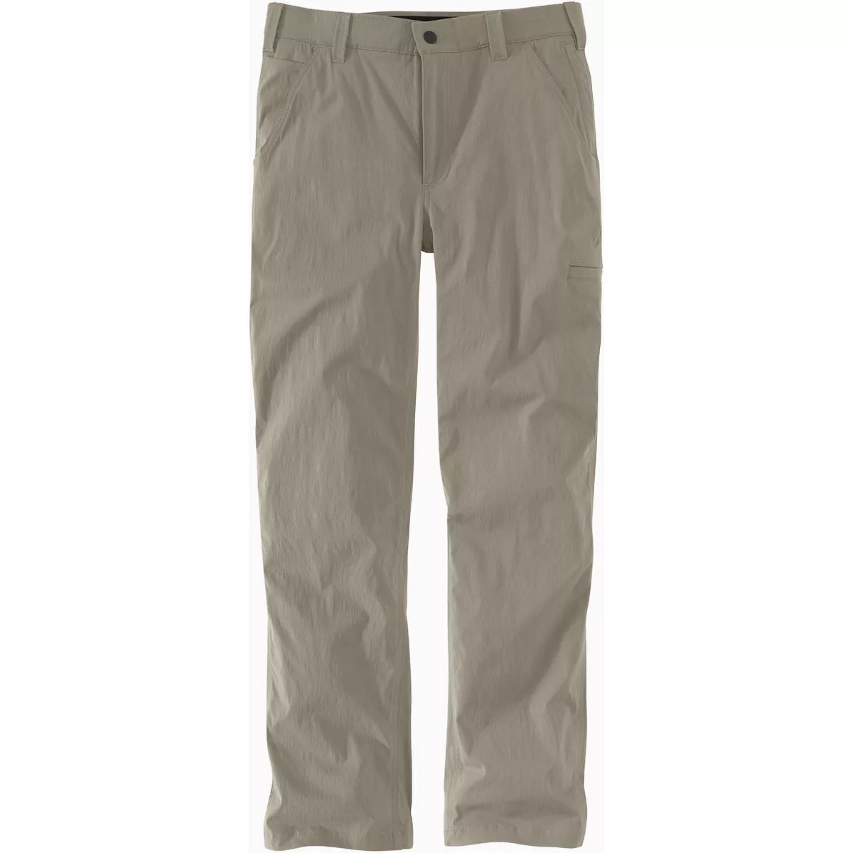 Carhartt Force Men's 34x36 Greige Ripstop 5-Pocket Work Pants, Relaxed Fit