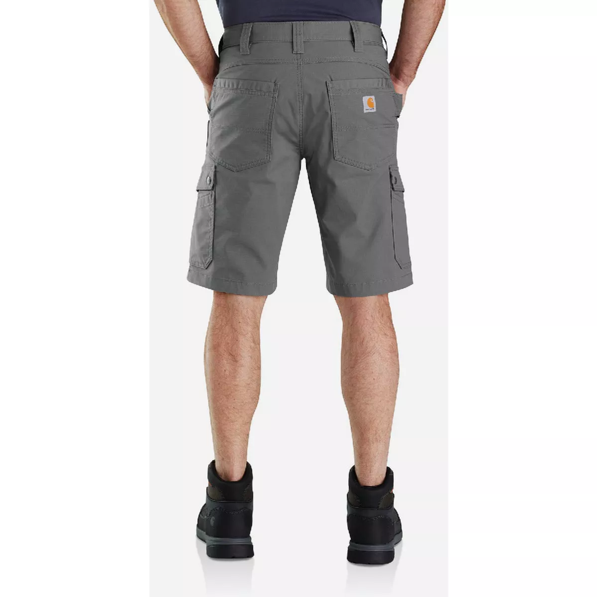 Carhartt Rugged Flex Men's 38 Steel Ripstop Cargo Work Shorts, Relaxed Fit - photo 3