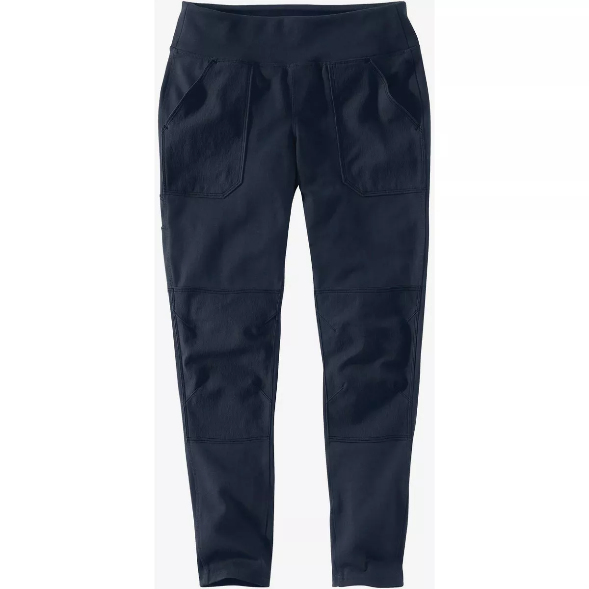 Carhartt Force Women's Small Tall Navy Fitted Midweight Utility Leggings
