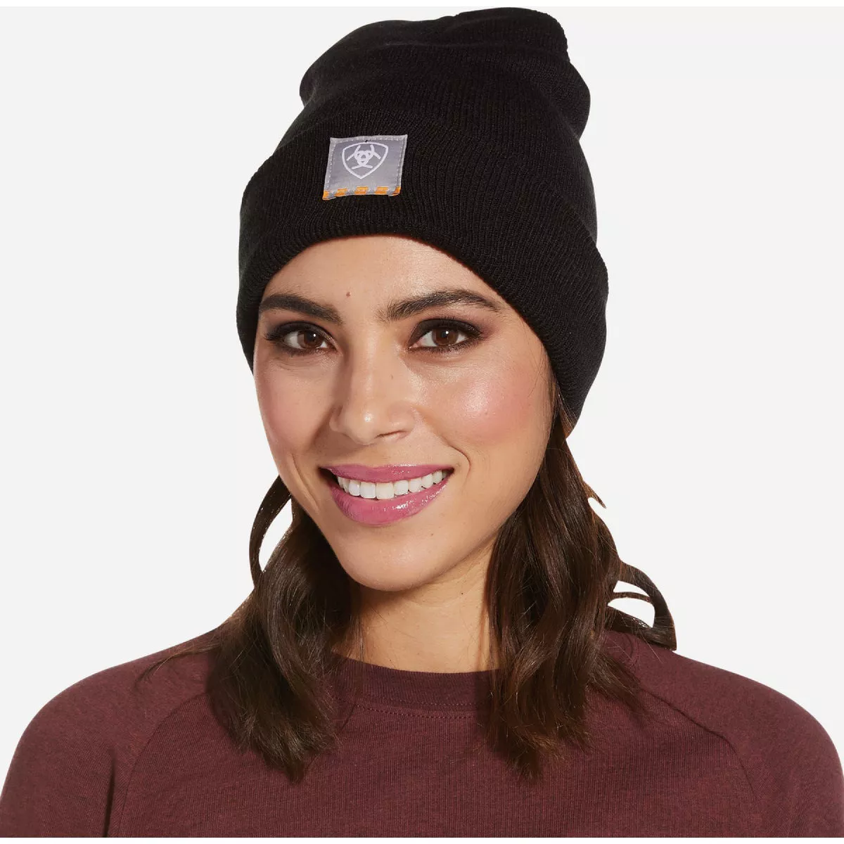 Ariat Women's Rebar Watch Cap, Black