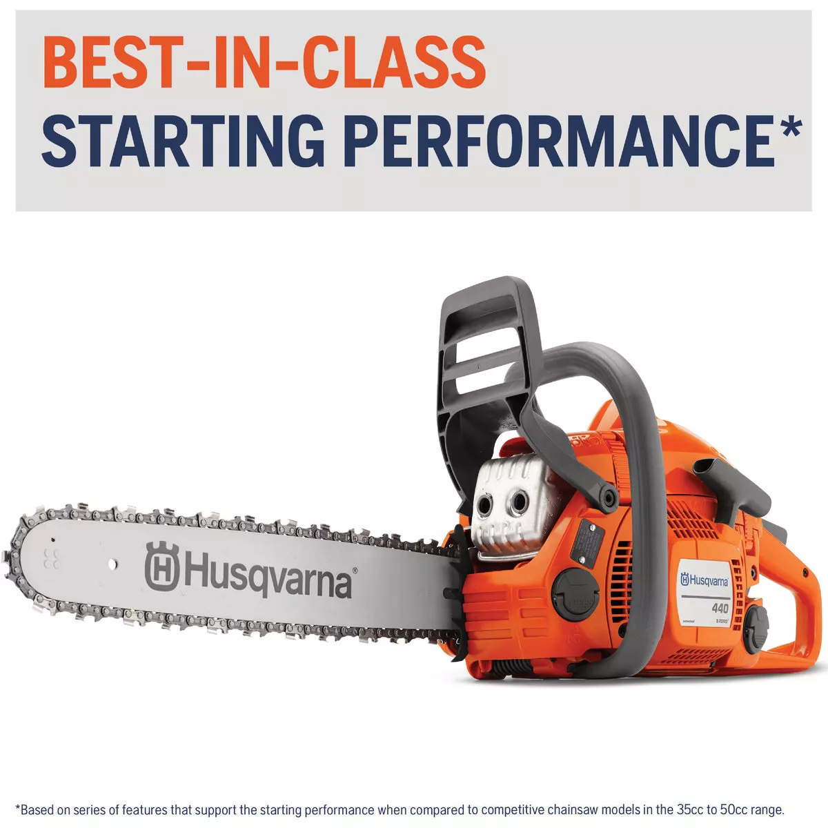 Husqvarna 18 In 40.9cc 2-Cycle Gas Chainsaw