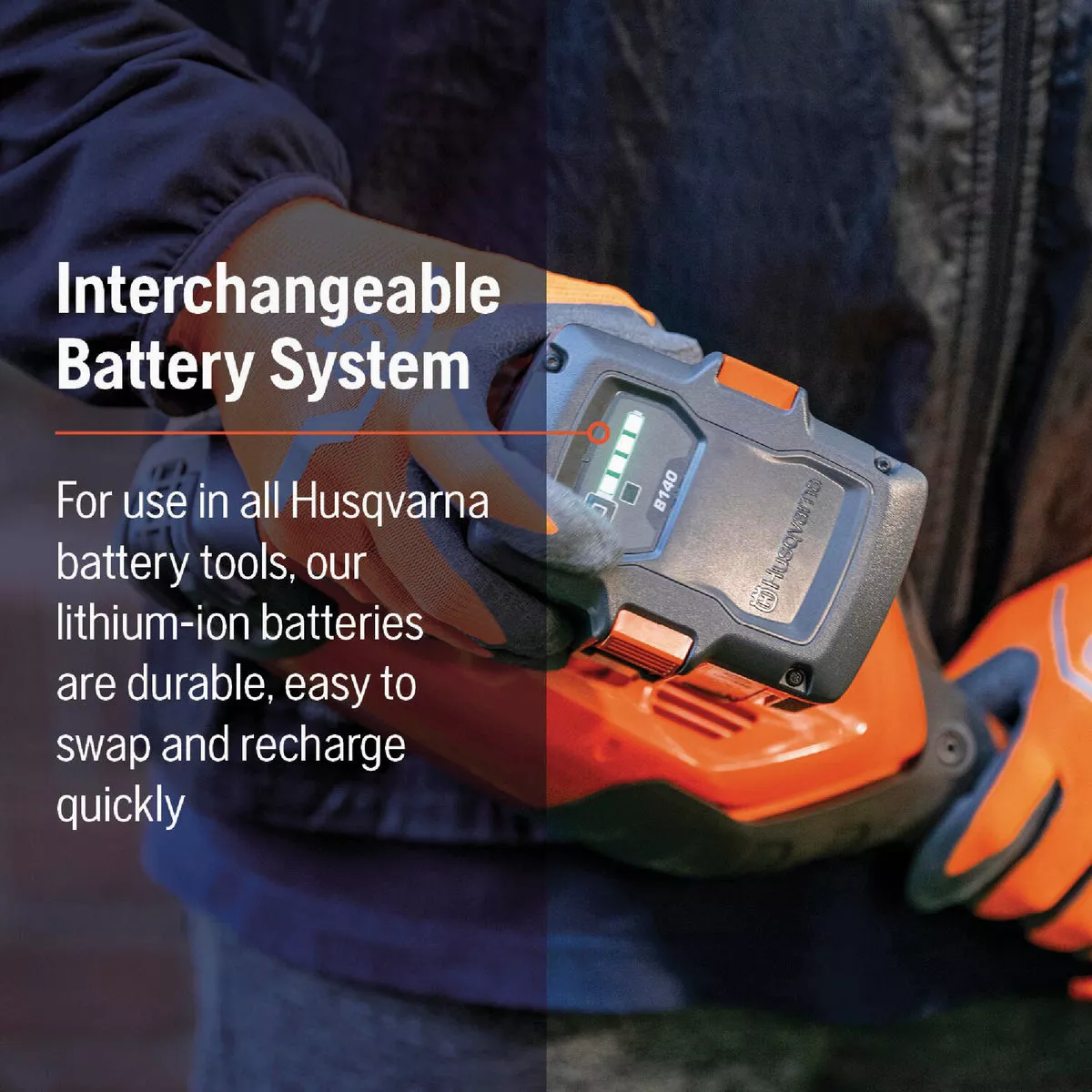 Husqvarna 330iKP 18 In. Combi-Switch & Polesaw Attachment with 4.0 Ah Battery & Charger - photo 5