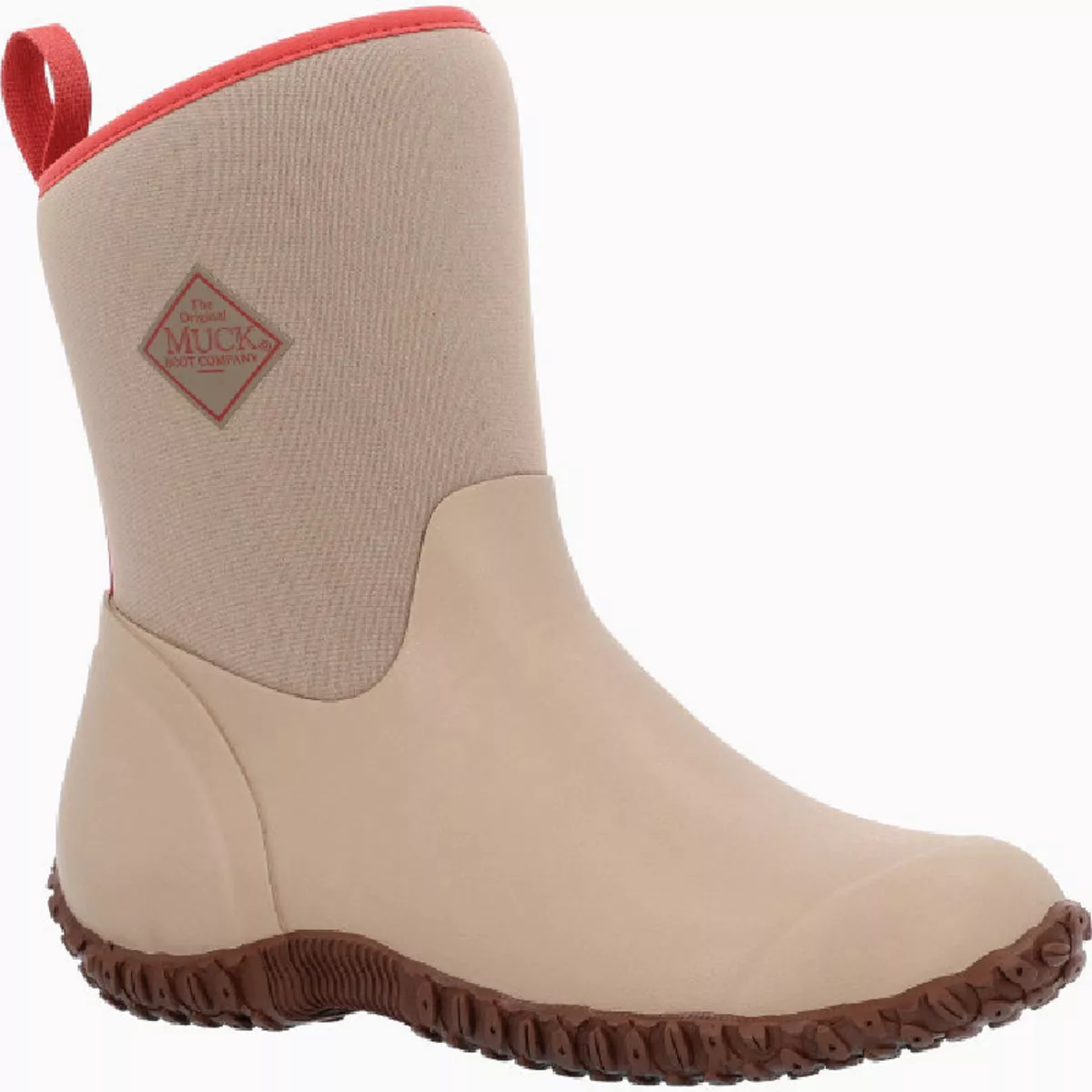 The Muck Boot Company Muckster II Women's Tan/Quilted Stripe Mid Boot, Size 10-