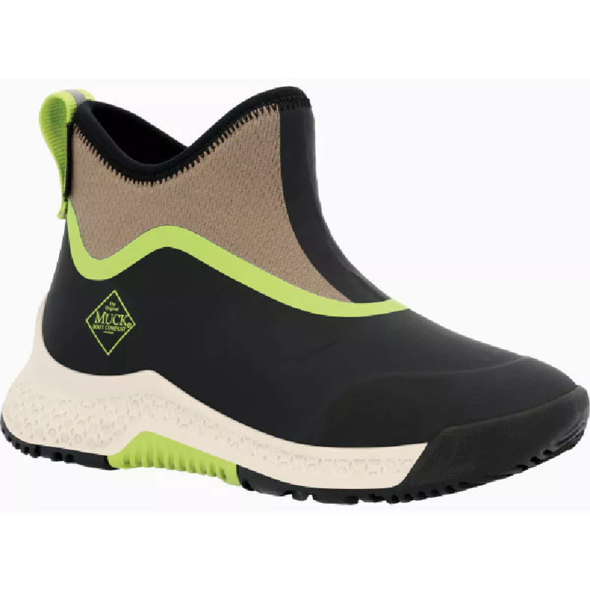 The Muck Boot Company Outscape Kids' Walnut/Black/Green Hiking Boots, Size 3YM