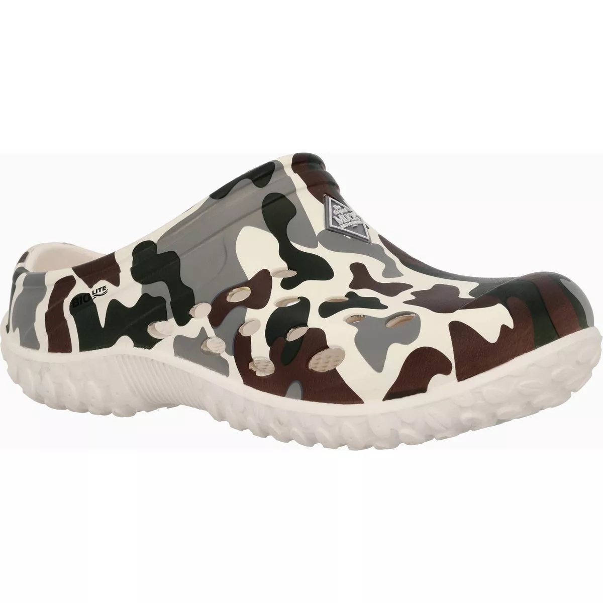 MUCK Muckster Lite Kid's Duck Camo/Moonbeam Clog, Size 2-