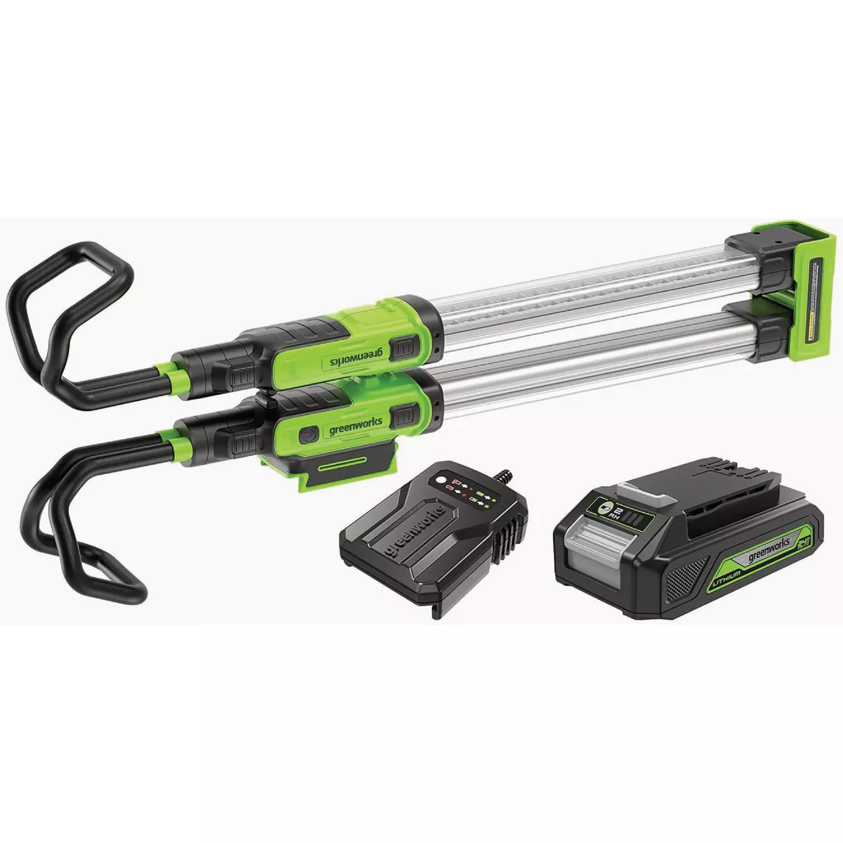 Greenworks 24V Underhood Light Kit with 2.0Ah Battery, Charger