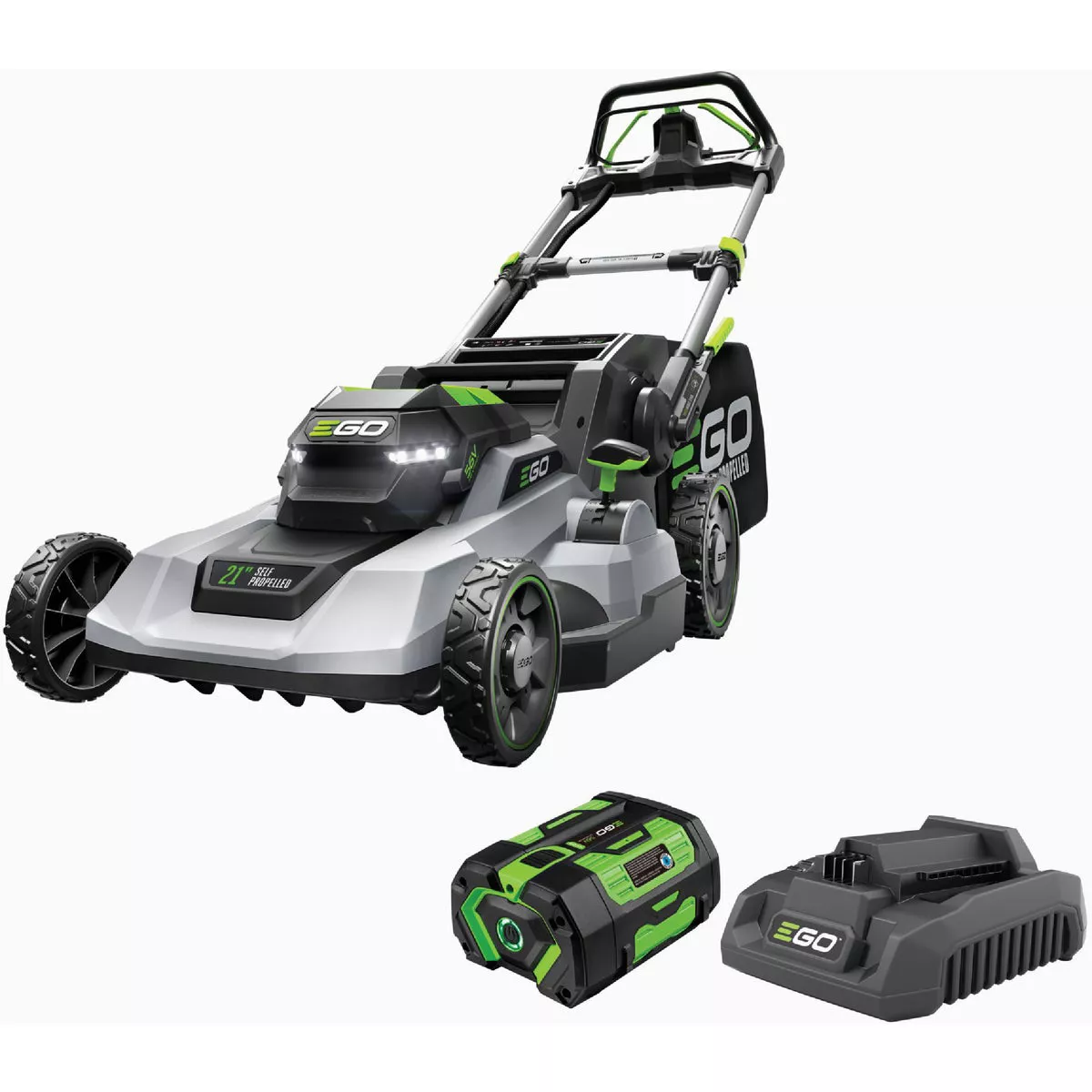 EGO POWER+ 21 In. Brushless Push Cordless Lawn Mower Kit with 6.0 Ah Battery & Charger