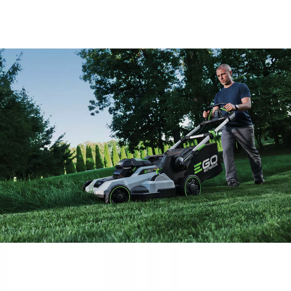 EGO POWER+ 21 In. Brushless Push Cordless Lawn Mower Kit with 6.0 Ah Battery & Charger - photo 4