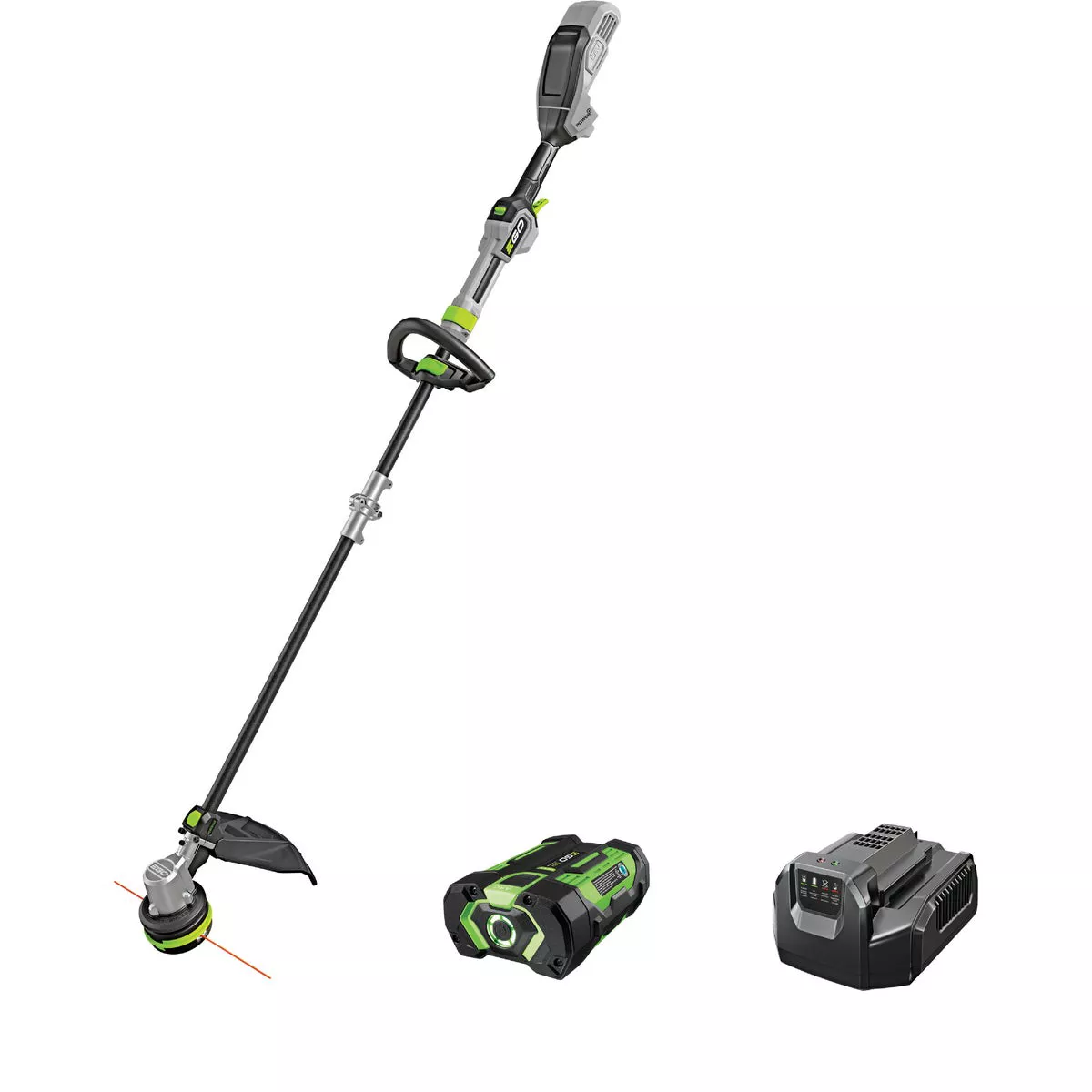 EGO POWER+ PowerLoad 16 In. String Trimmer Kit with 2.5 Ah Battery & 210W Charger