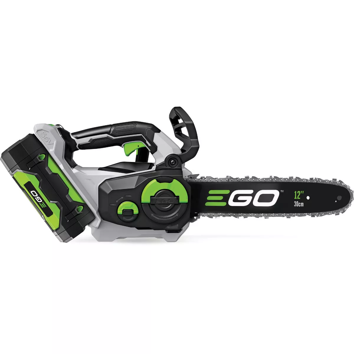 EGO POWER+ 12 In. Compact Chainsaw Kit with 2.5 Ah Battery & 210W Charger - photo 3