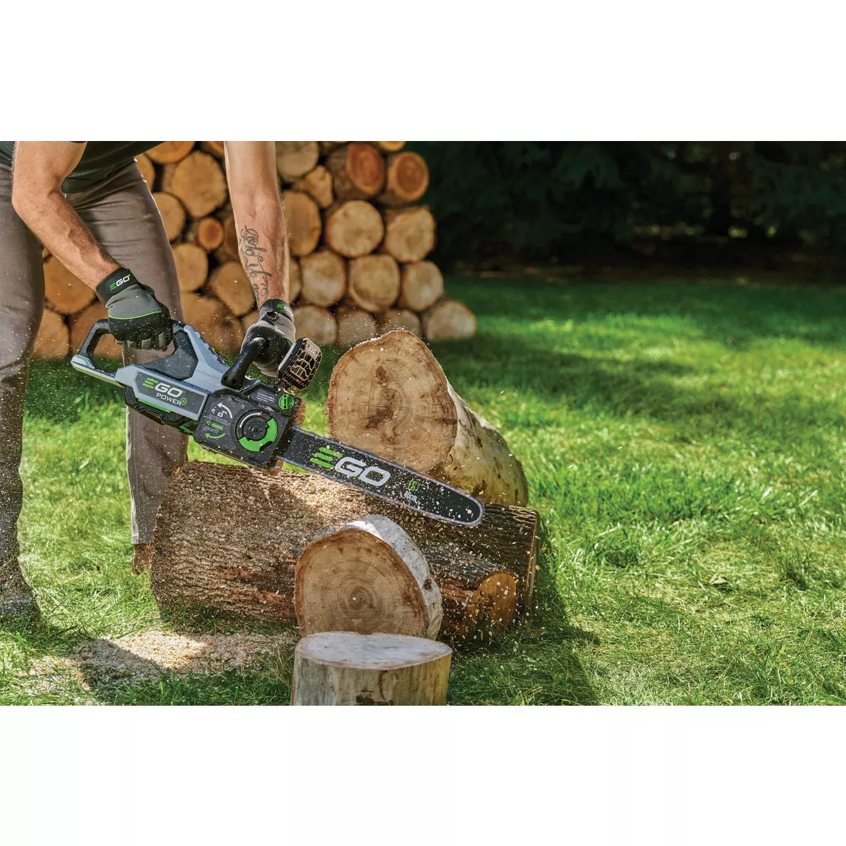 EGO POWER+ 12 In. Compact Chainsaw Kit with 2.5 Ah Battery & 210W Charger - photo 9