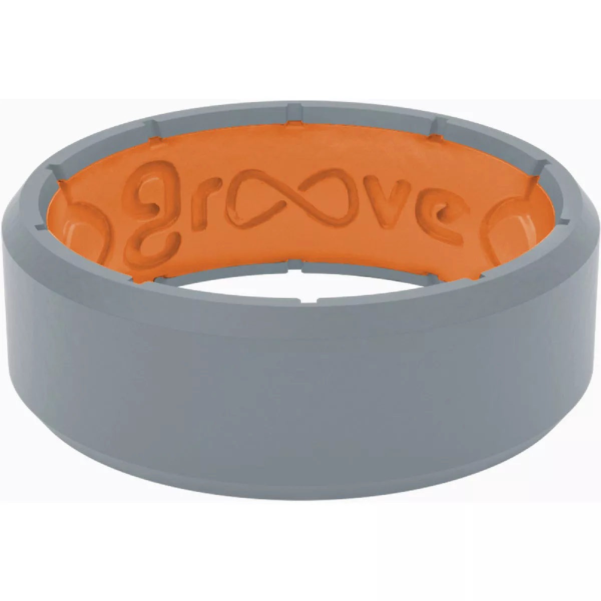 Groove Life Size 10 Storm Gray Silicone Edge Ring