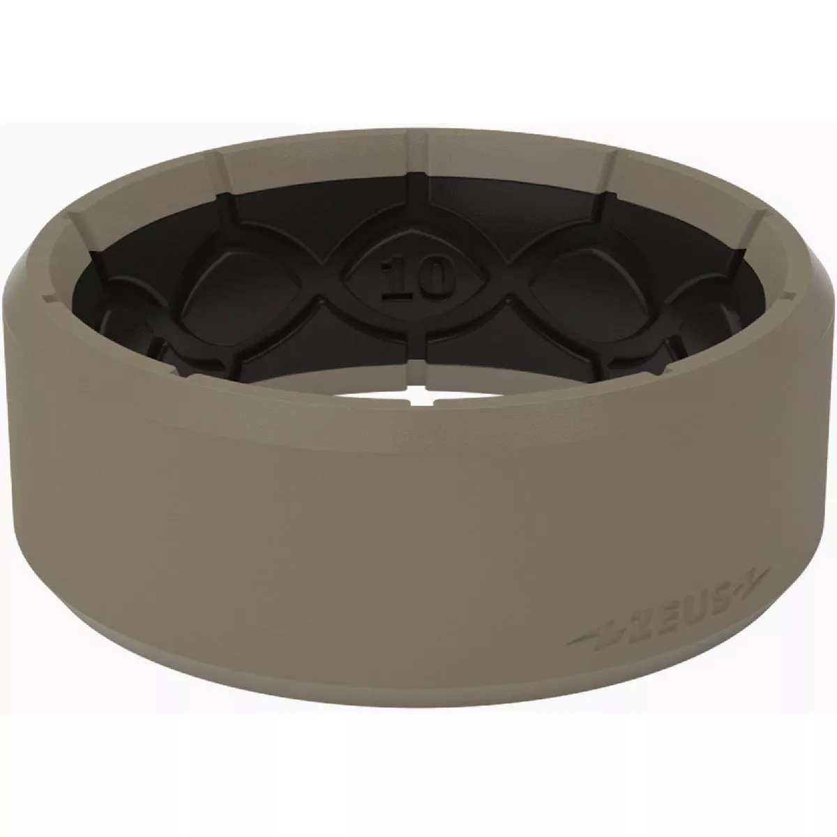 Groove Life Zeus Size 11 Flat Earth Silicone Ring