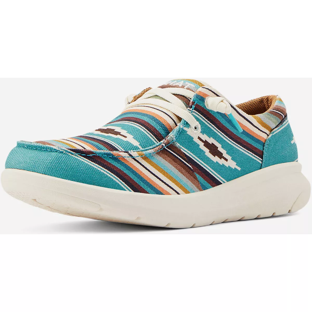 Ariat Women's Turq Serape Hilo Shoe, Size 8.5 Medium