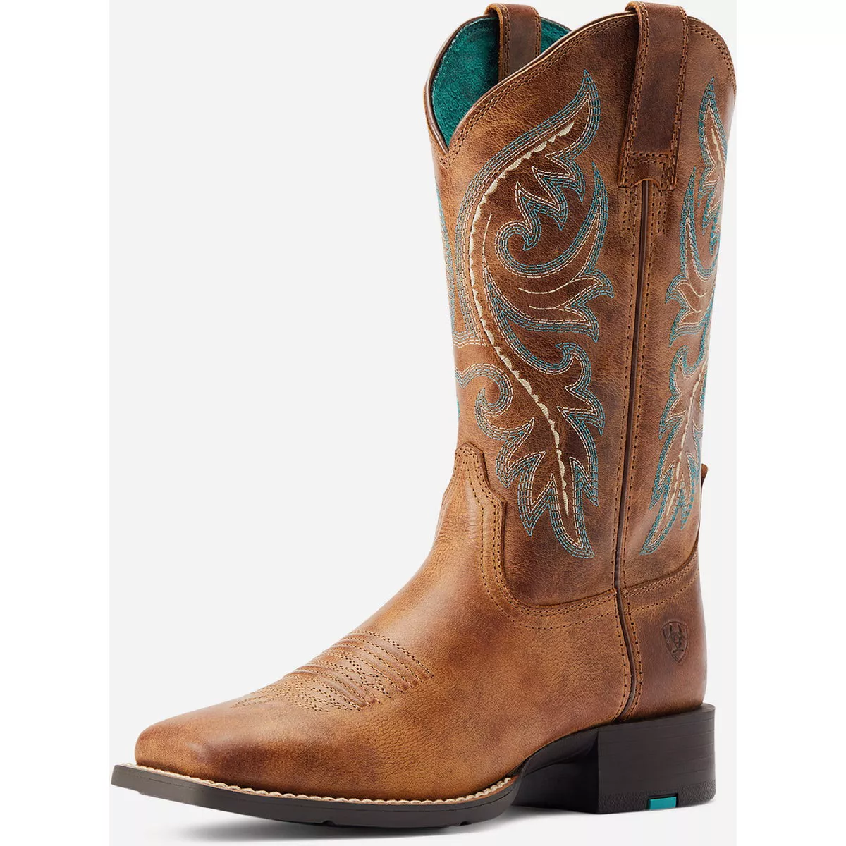 Ariat Women's Desert Sand Round Up Back Zip Western Boot, Size 8.5 Medium