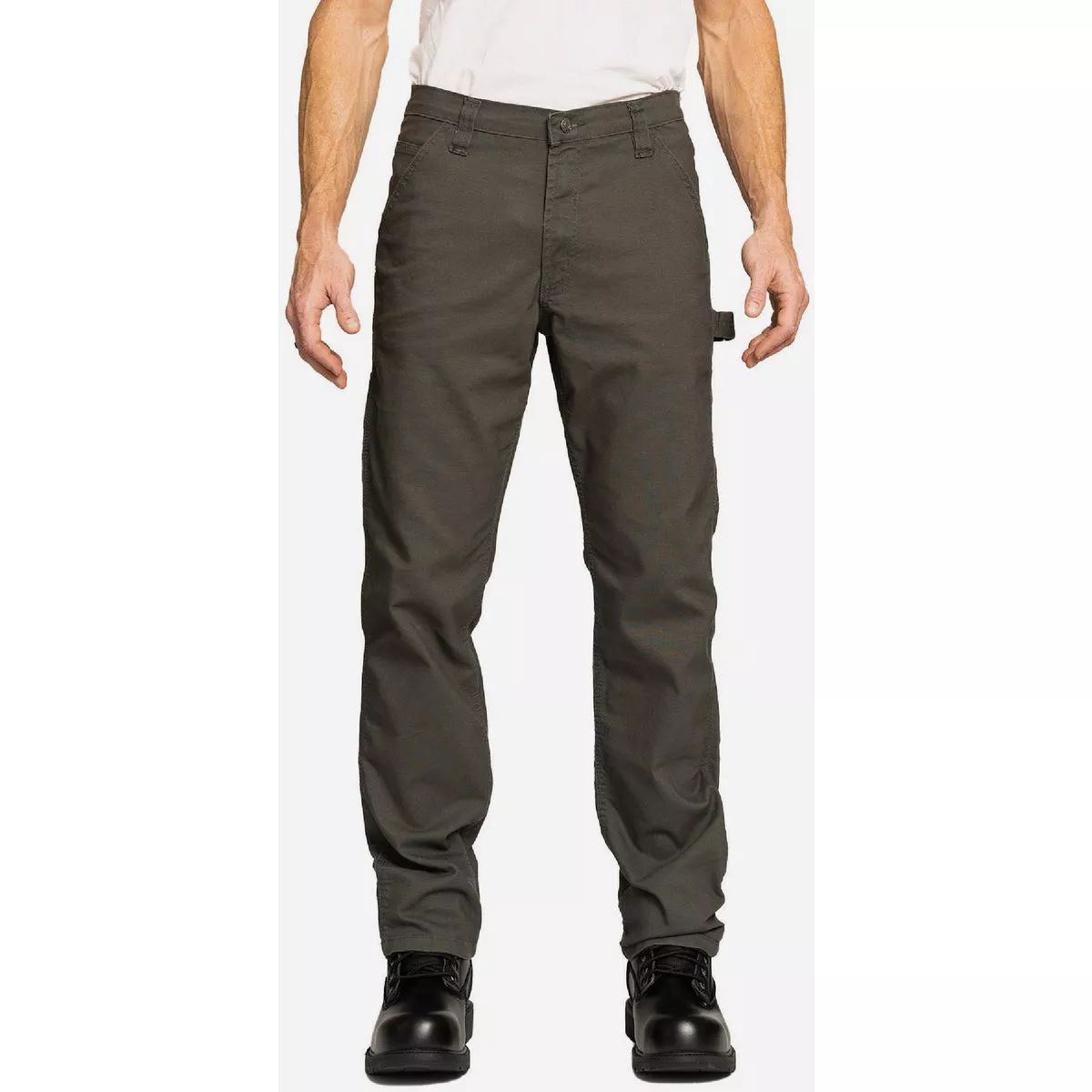 Full Blue Gray 38x32 Carpenter Canvas Pants