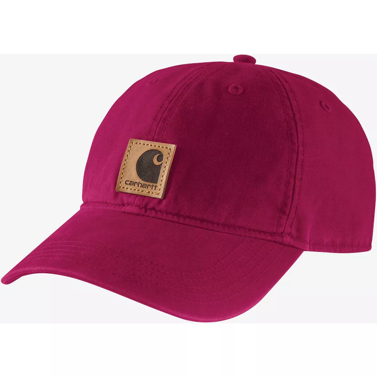Carhartt Men's Beet Red Adjustable Canvas Cap