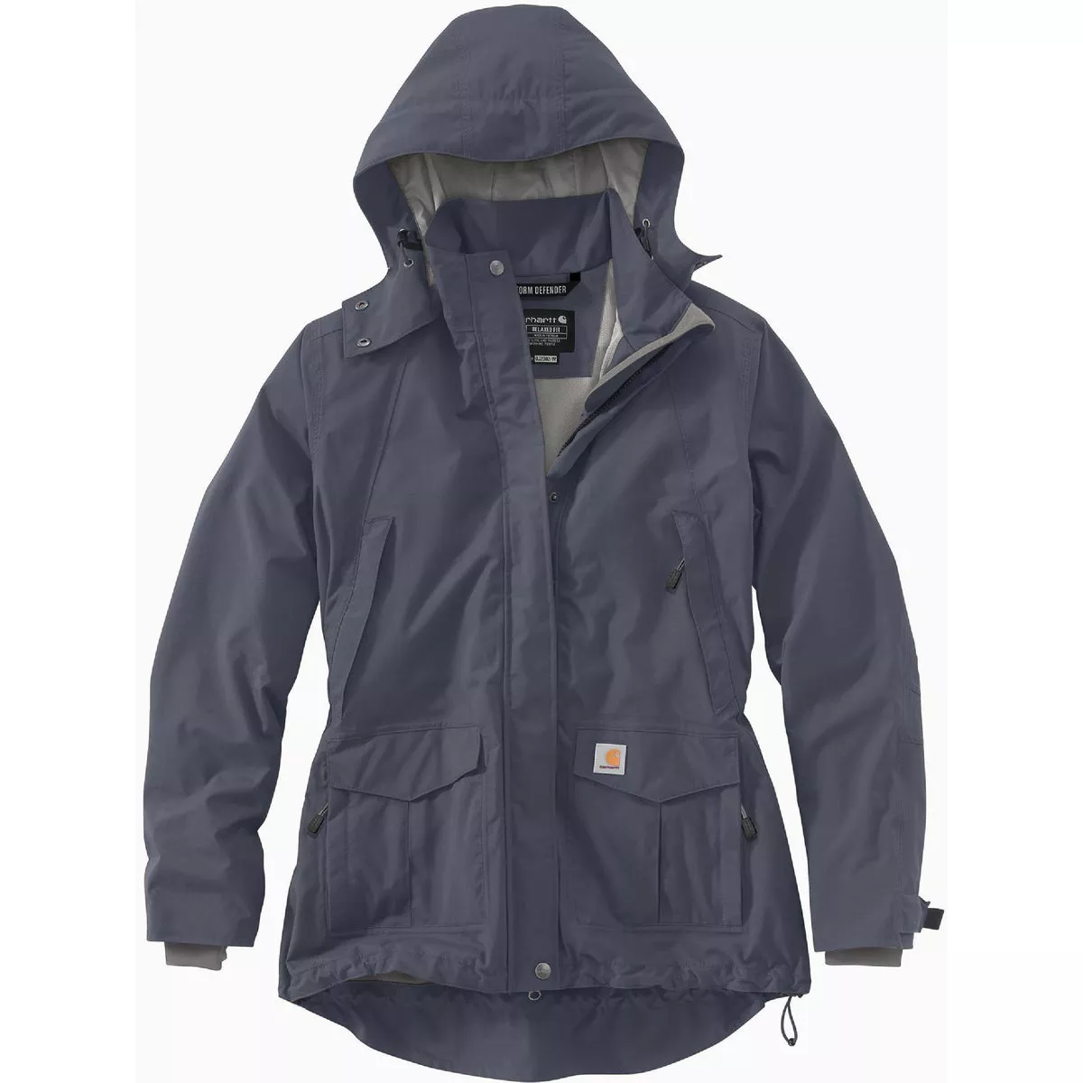 Carhartt Storm Defender Women's 2X Regular Bluestone Heavyweight Jacket, Relaxed Fit