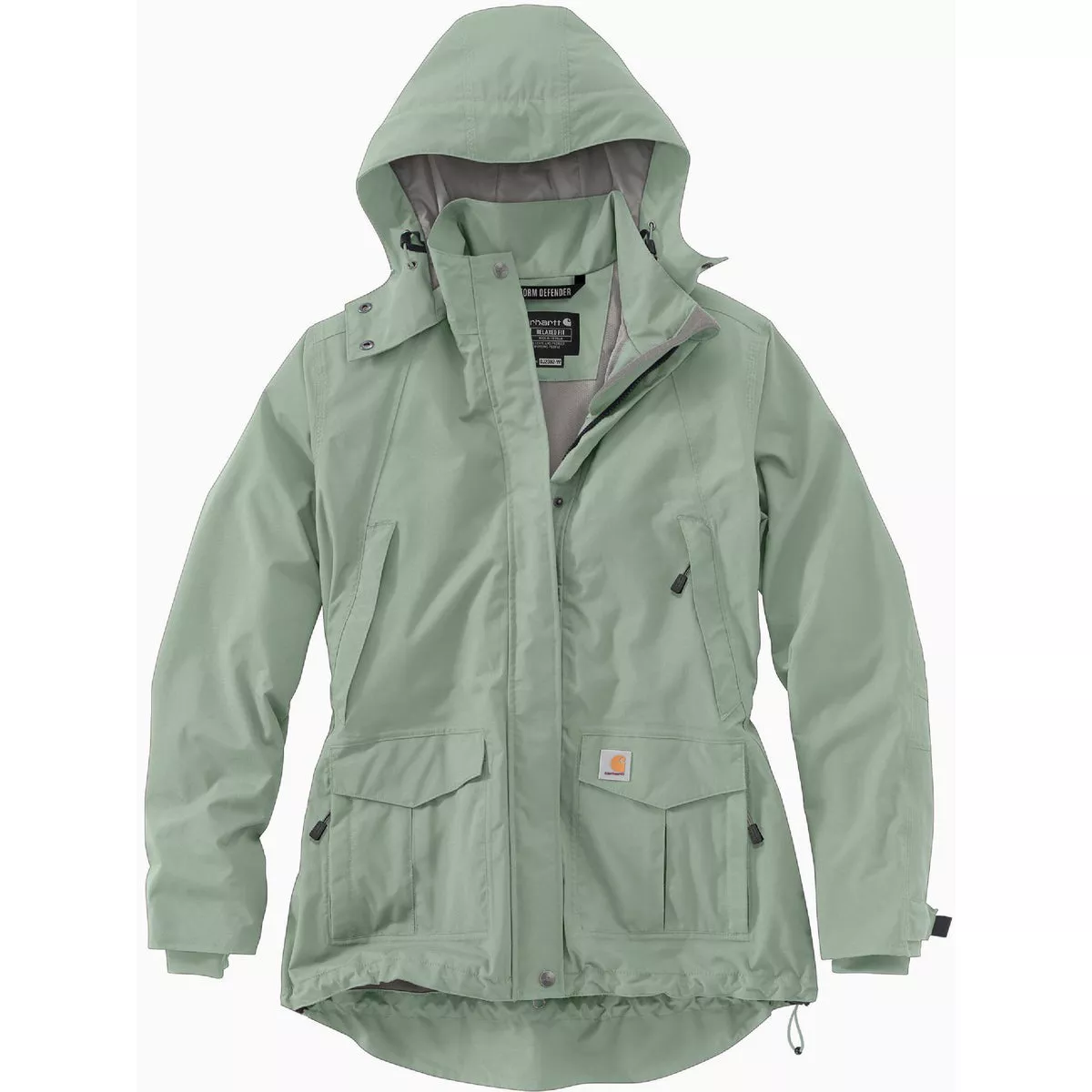 Carhartt Storm Defender Women's XL Regular Succulent Heavyweight Jacket, Relaxed Fit