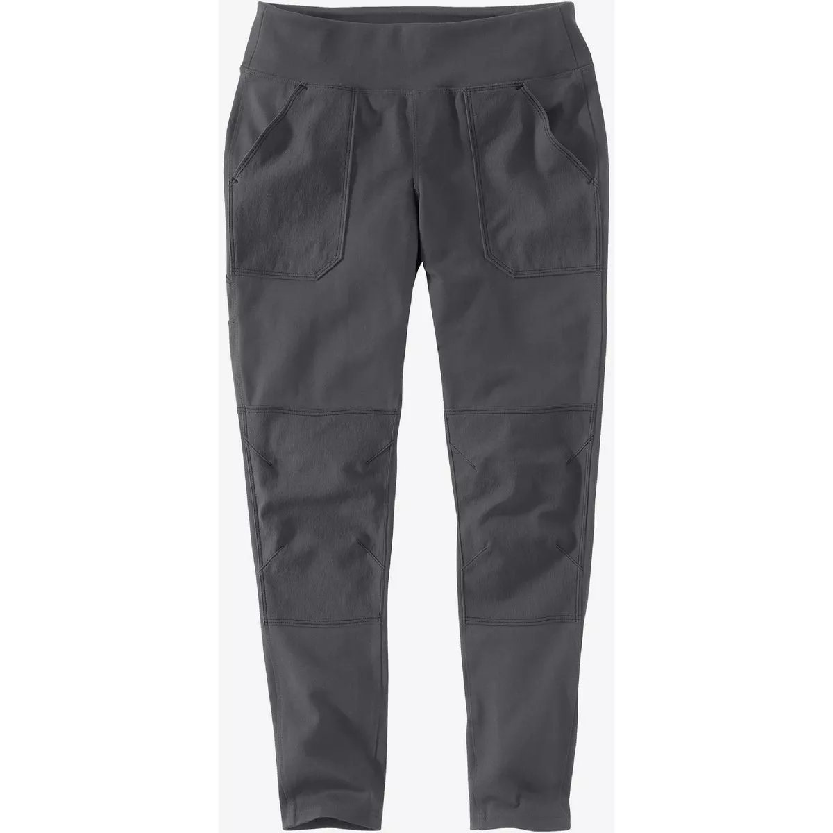 Carhartt Force Women's Small Regular Oyster Gray Fitted Midweight Utility Leggings
