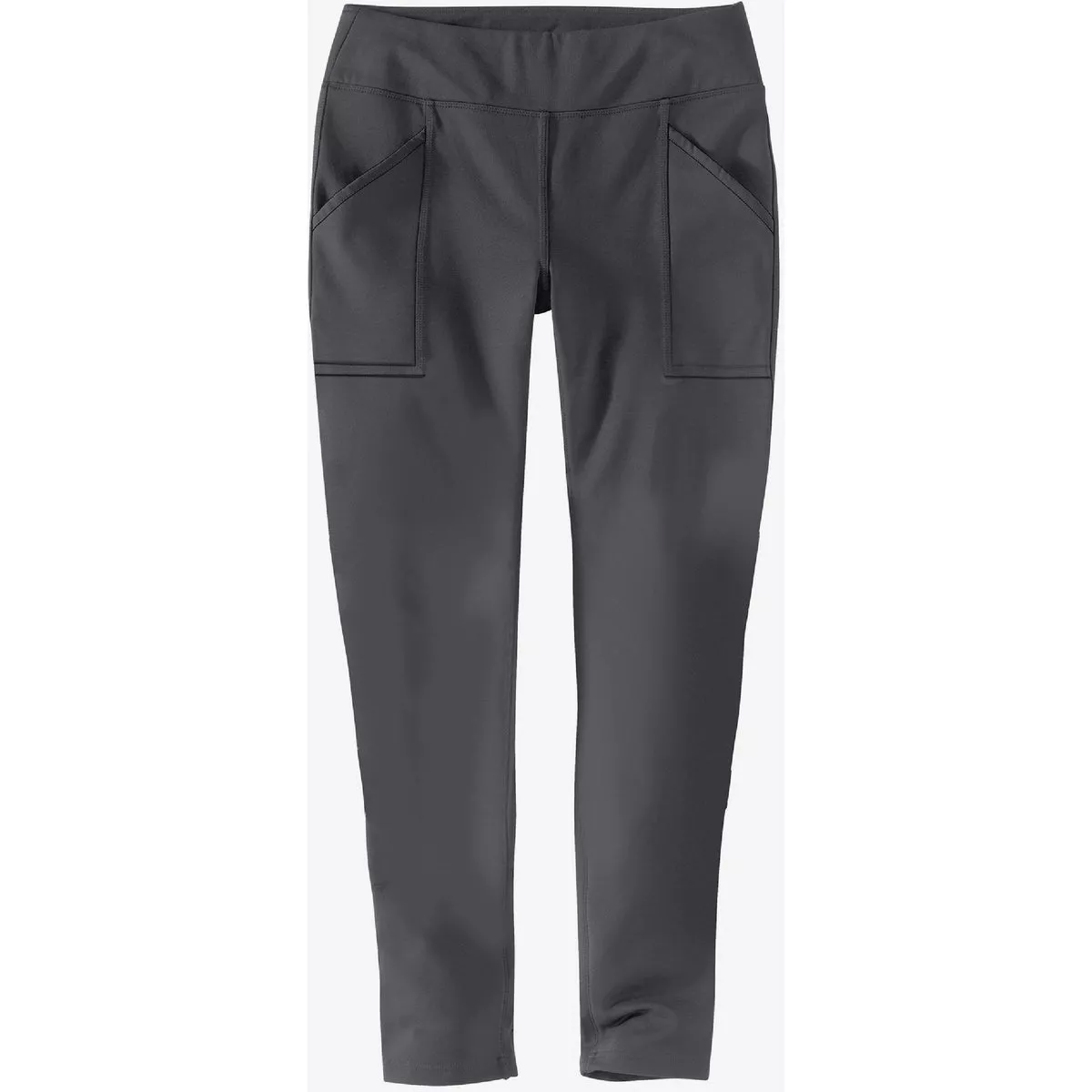 Carhartt Force Women's 2X Regular Oyster Gray Fitted Heavyweight Lined Leggings