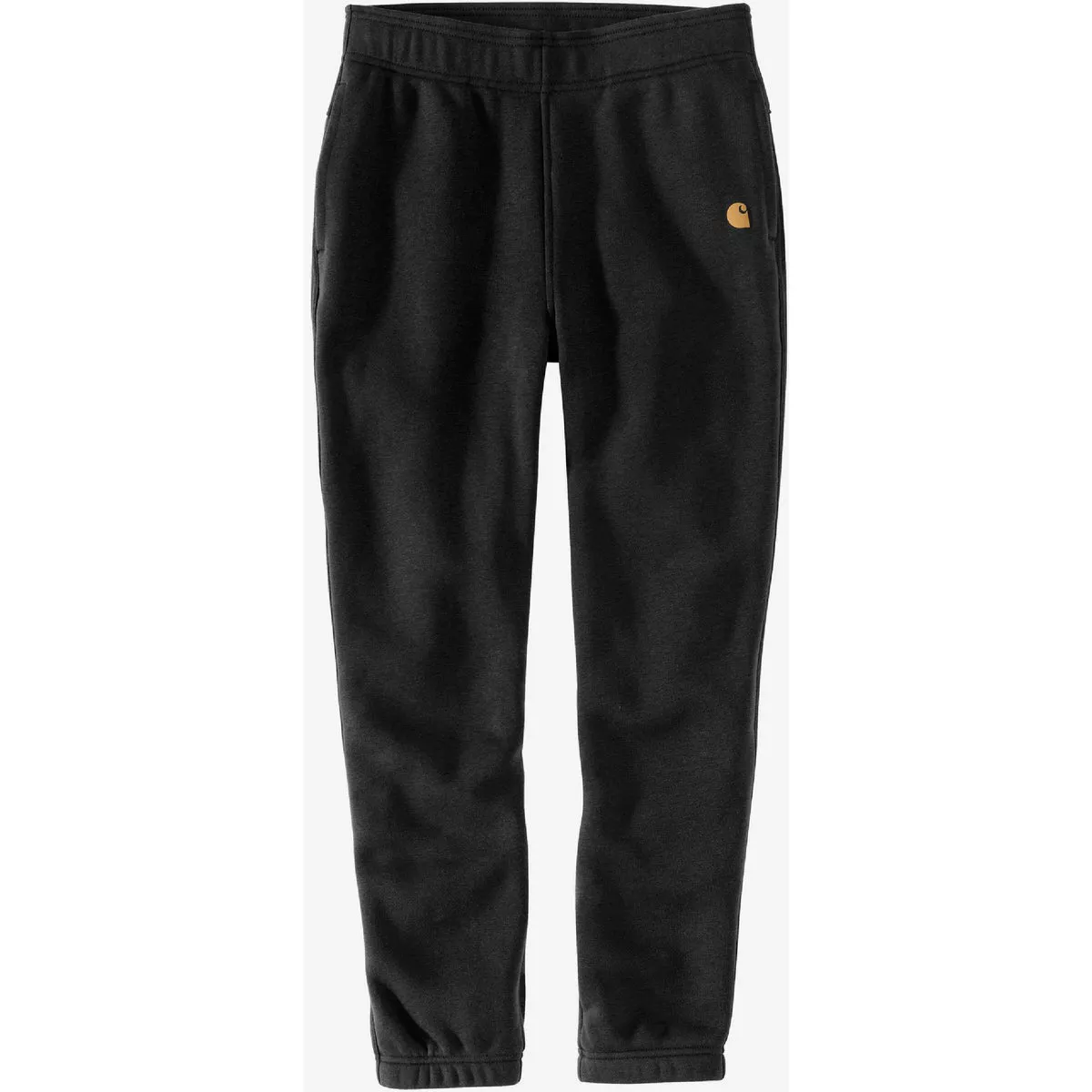 Carhartt Women's 2X Regular Black Jogger Sweatpants, Relaxed Fit
