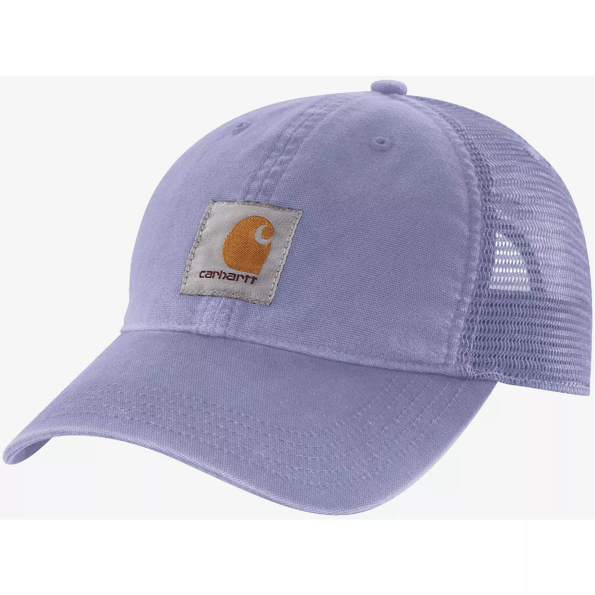 Carhartt Soft Lavender Adjustable Canvas Mesh-Back Cap