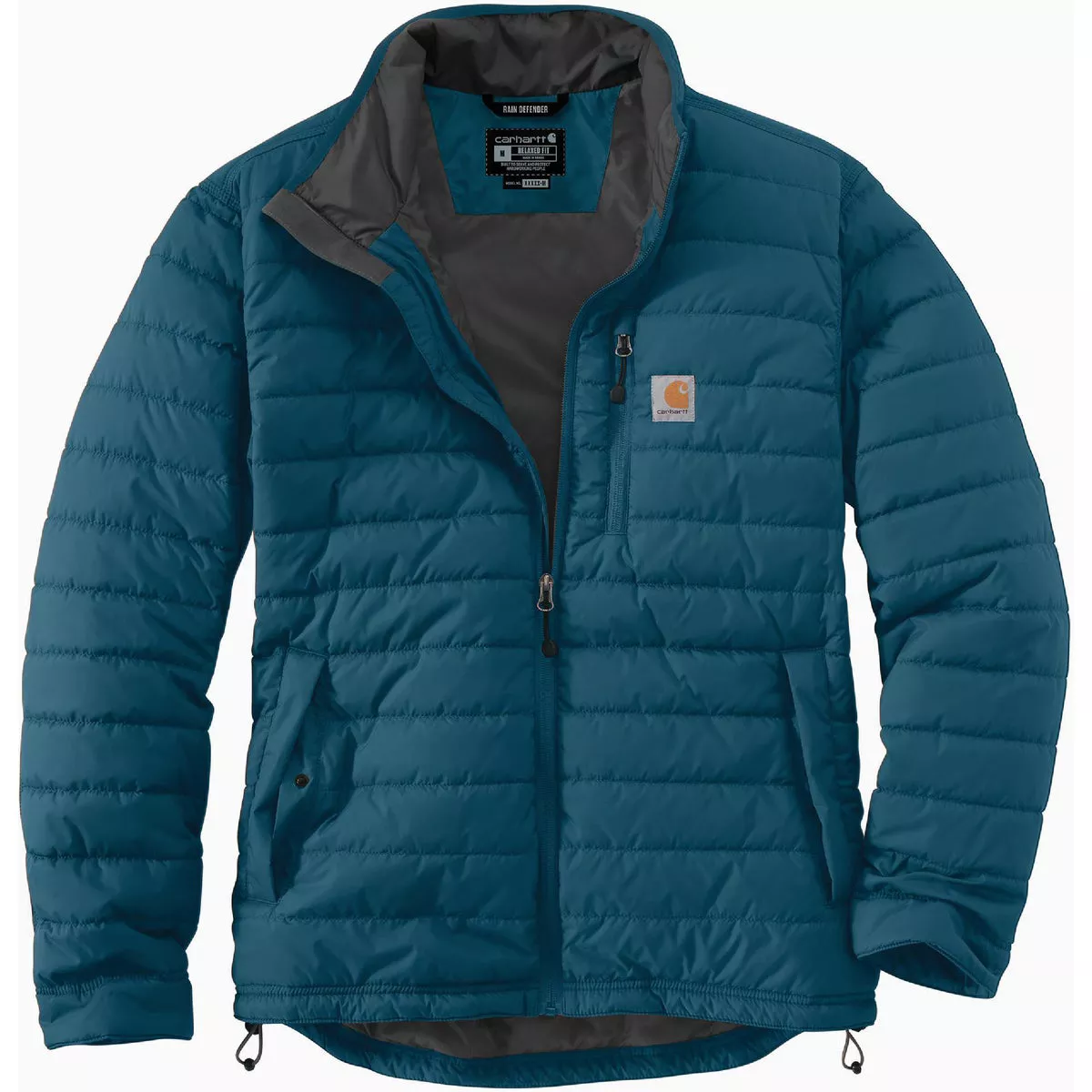 Carhartt Rain Defender Men's 3XL Regular Night Blue Lightweight Insulated Jacket, Relaxed Fit
