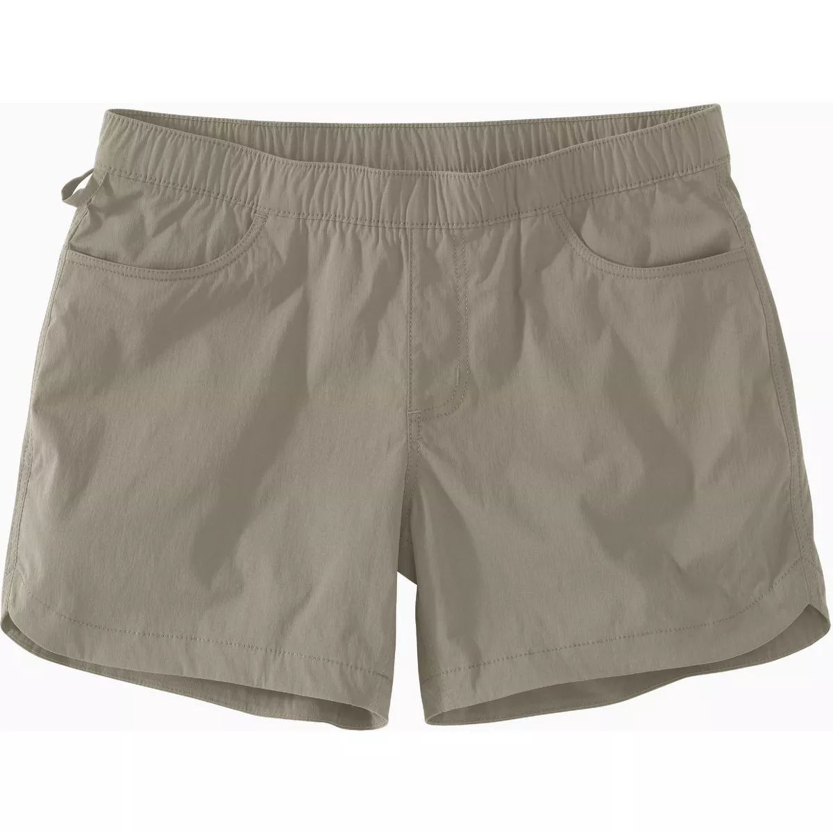 Carhartt Force Women's XXL Regular Greige Ripstop 5-Pocket Work Shorts, Relaxed Fit