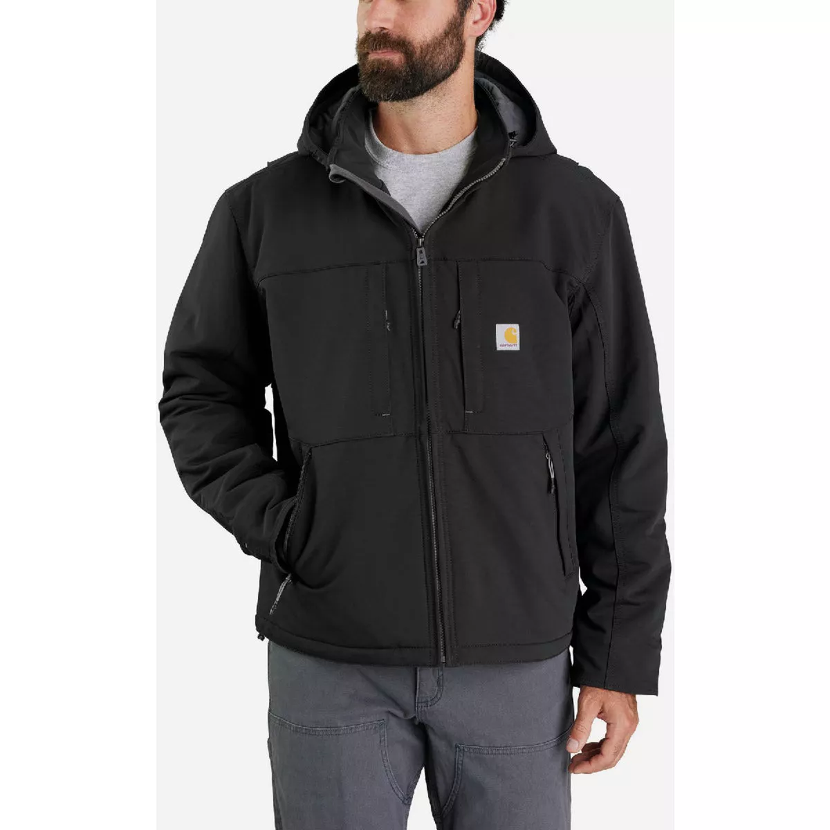 Carhartt Super Dux Full Swing Men's L Regular Black Insulated Tech Jacket, Relaxed Fit - photo 3