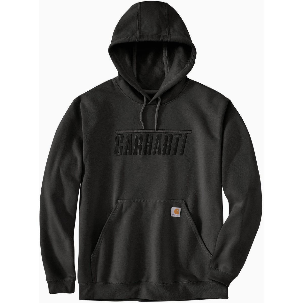 Carhartt Men’s Midweight Pullover Hooded Sweatshirt - Black
