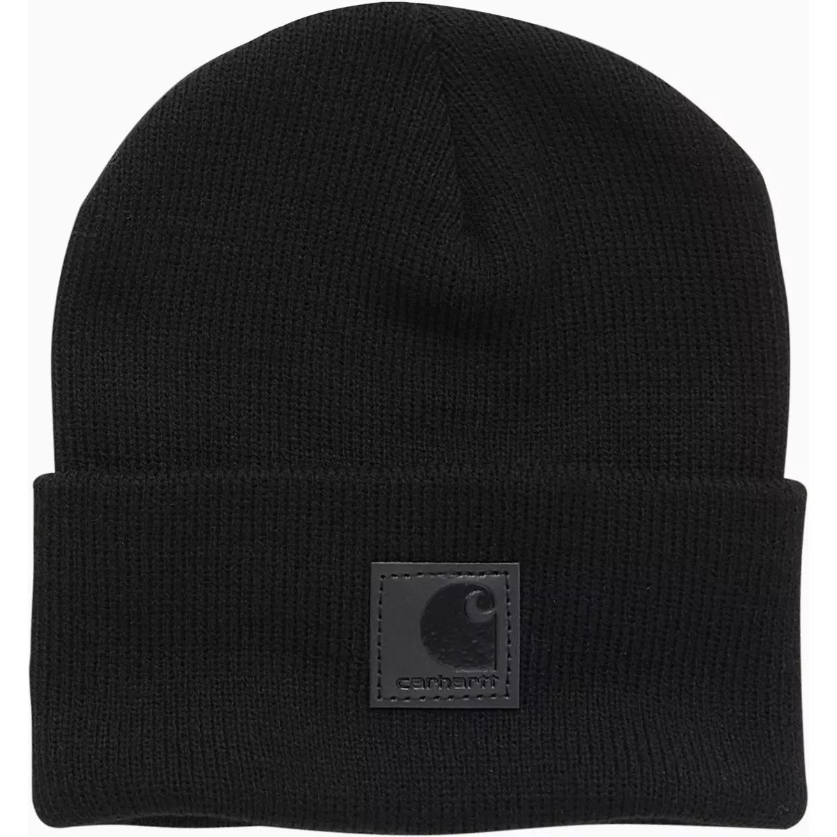 Carhartt Unisex Toddler Caviar Black Tonal Label Knit Watch Hat
