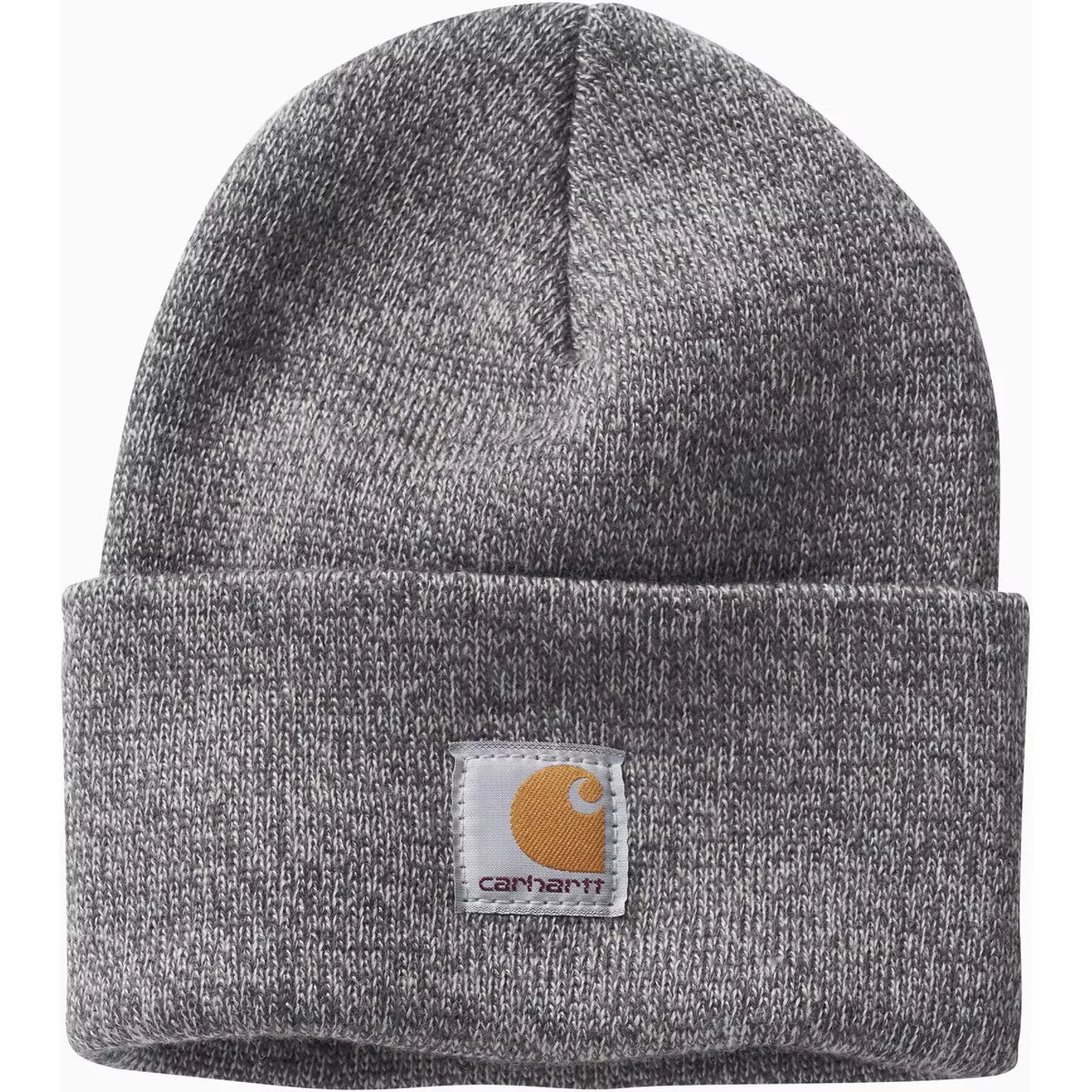 Carhartt Unisex Youth Light Gray/Dark Gray Marled Knit Beanie