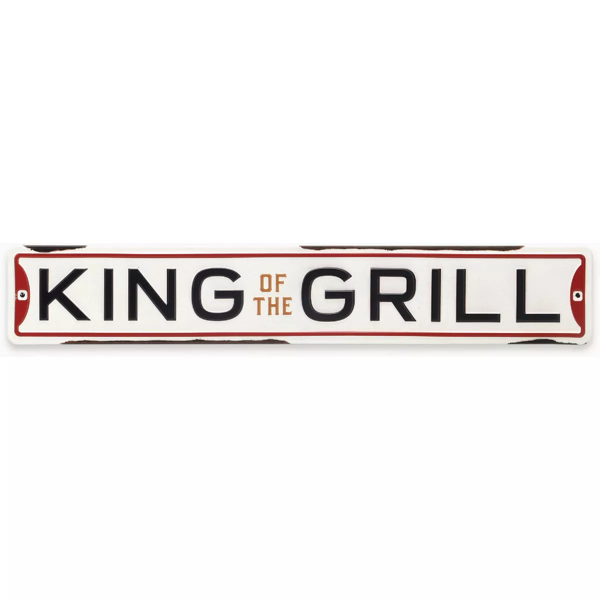 Open Road Brands 20x3 Metal Sign "King Of The Grill"