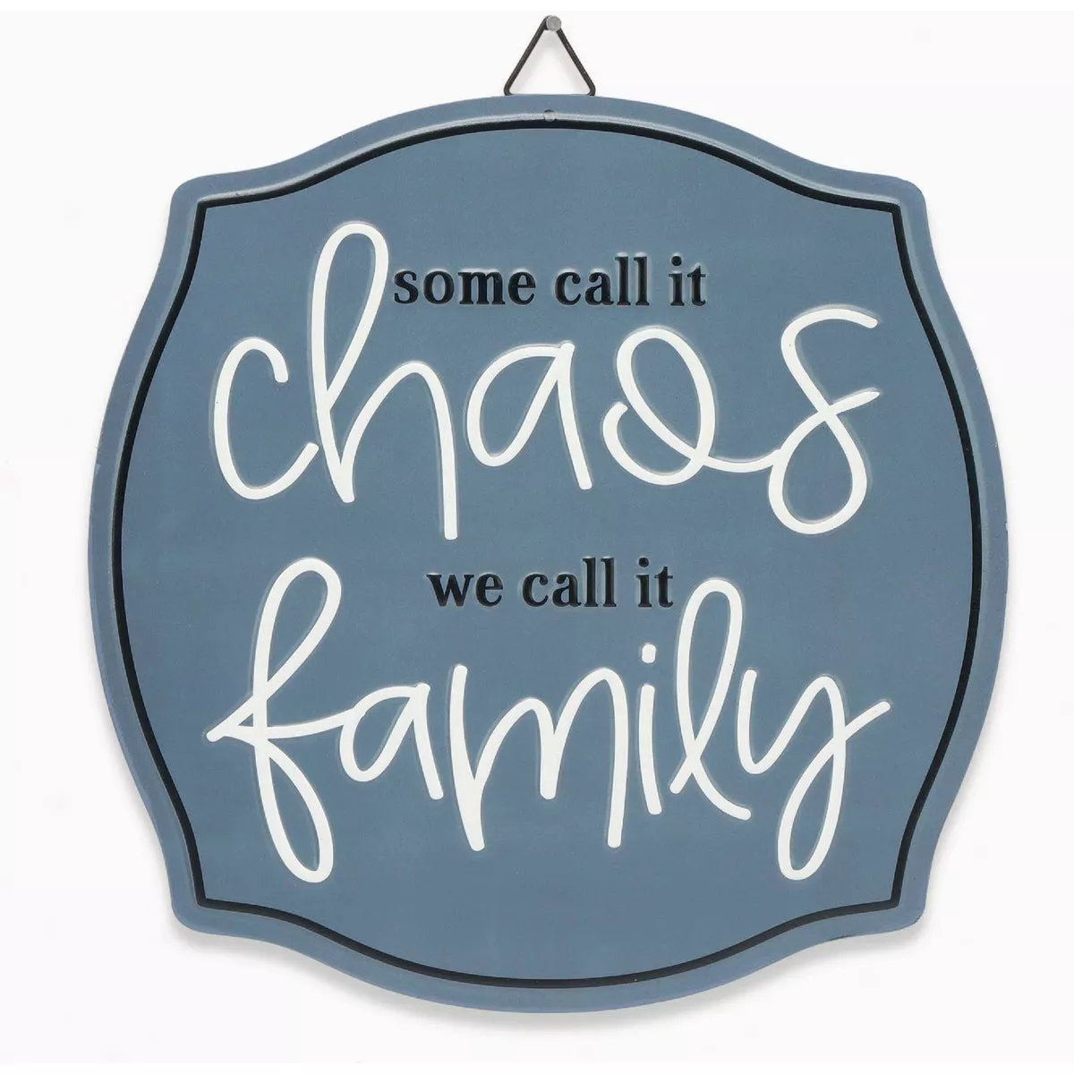 Open Road Brands 12x12 Metal Sign "Chaos Family"