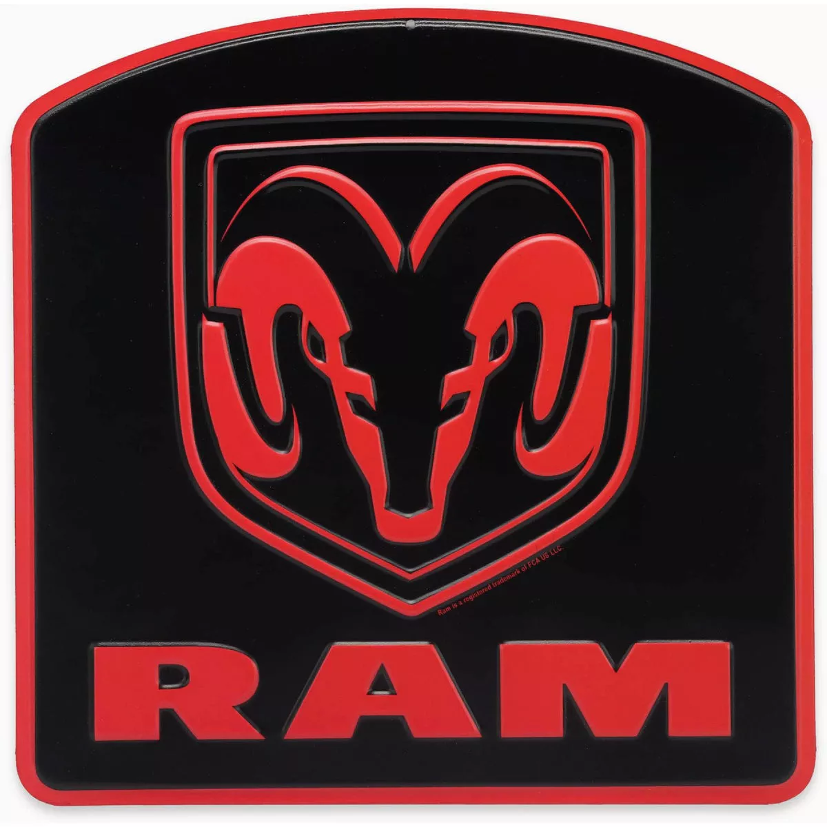 Open Road Ram Metal Sign