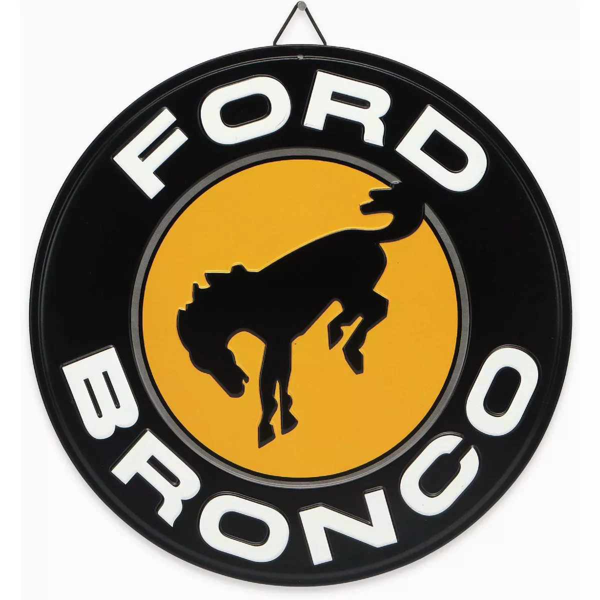 Open Road Ford Bronco Metal Sign