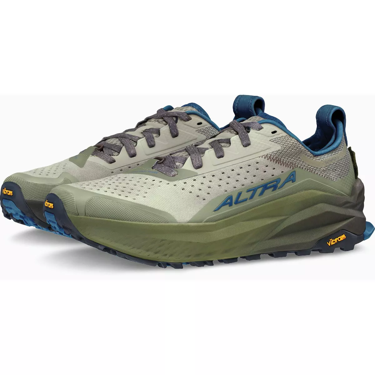 Altra Men's Size 11 Olympus 6 Taupe Running Shoe