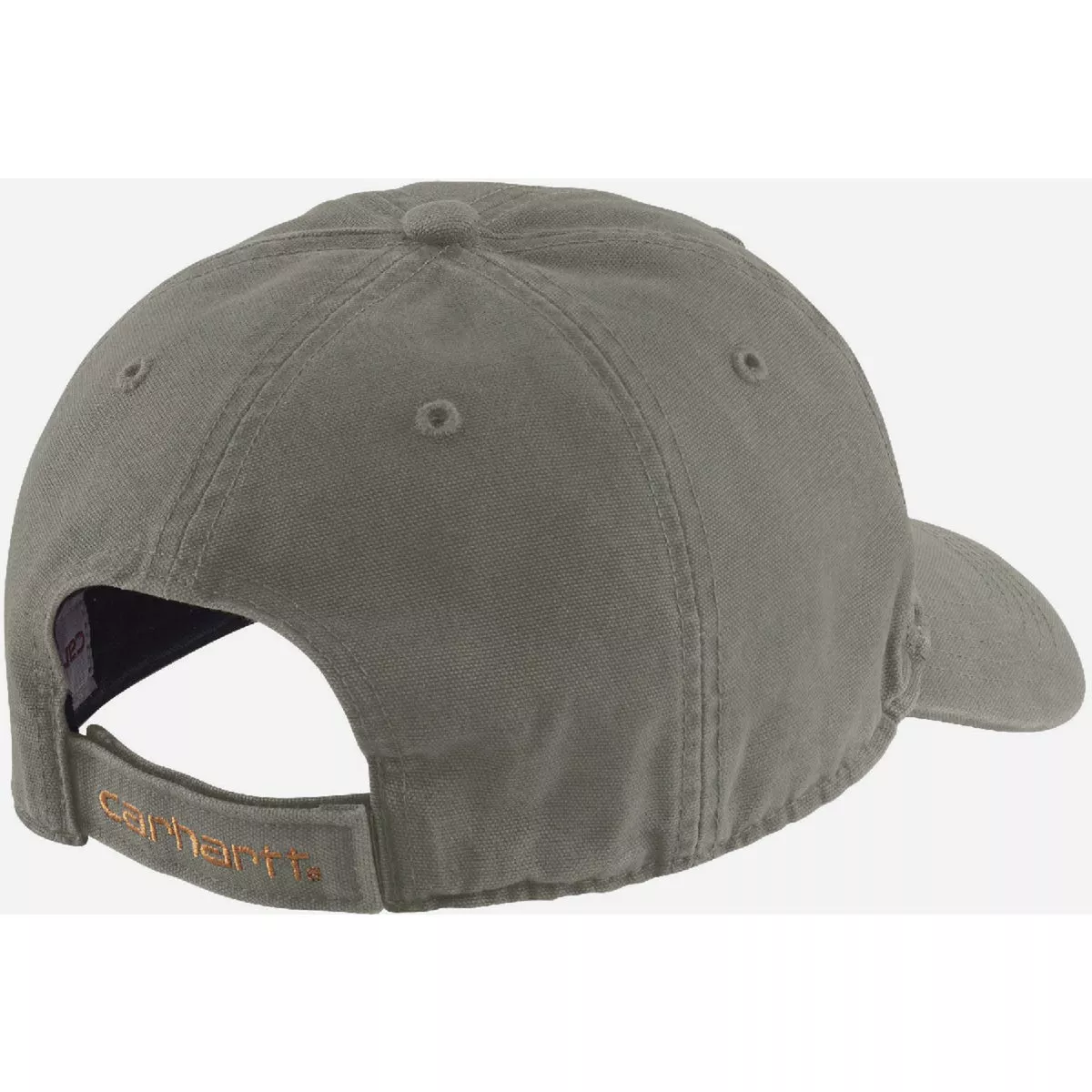 Carhartt Men's Dusty Olive Adjustable Canvas Cap - photo 2