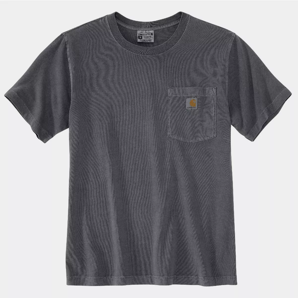Carhartt Men's XL Regular Shadow Re-Engineered Lightweight Short-Sleeve Garment Dyed Pocket T-Shirt, Relaxed Fit