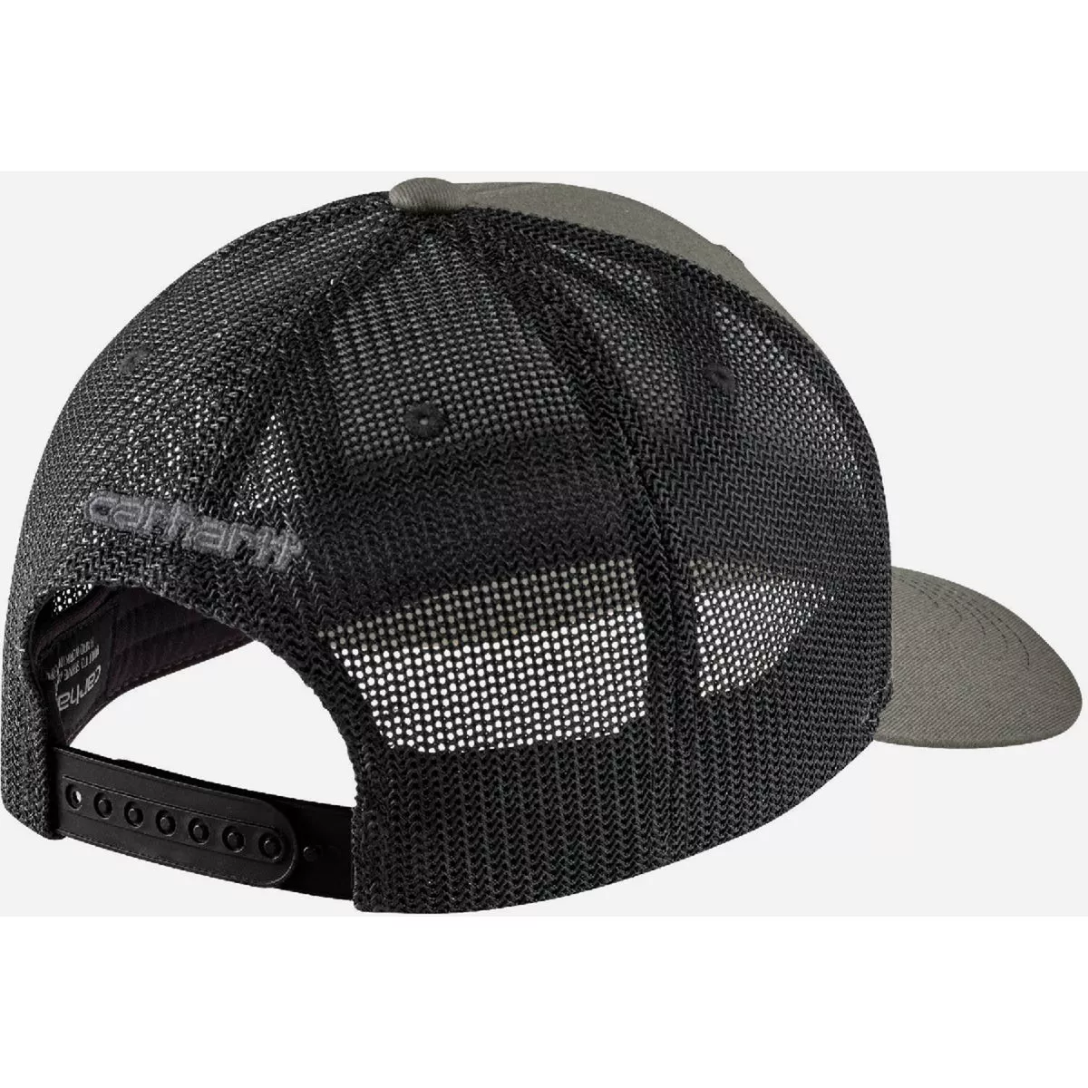 Carhartt Rugged Flex Men's Twill Mesh-Back Logo Patch Cap, Dusty Olive - photo 2