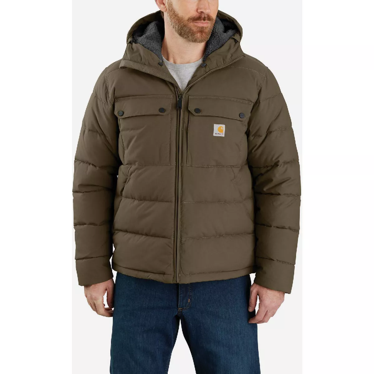 Carhartt Men's Men's L Regular Tarmac Montana Midweight Insulated Jacket, Loose Fit - photo 3