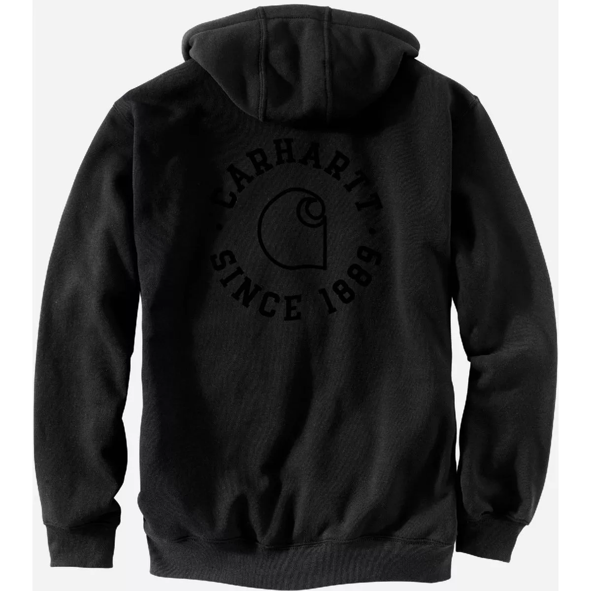 Carhartt Men's S Regular Black Midweight 1889 Graphic Pullover Sweatshirt, Loose Fit - photo 3