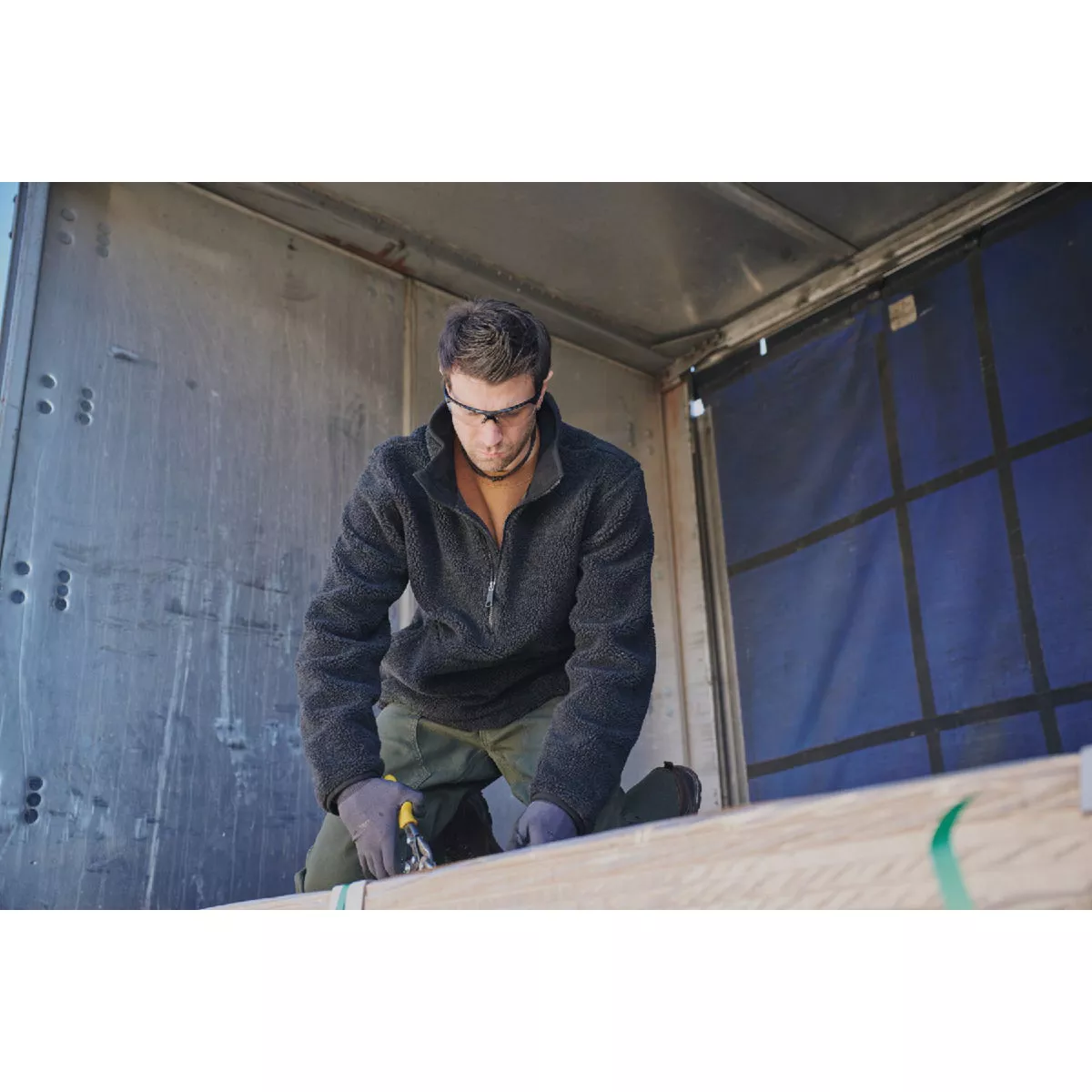 Carhartt Men's S Regular Tarmac Fleece Pullover, Loose Fit - photo 2