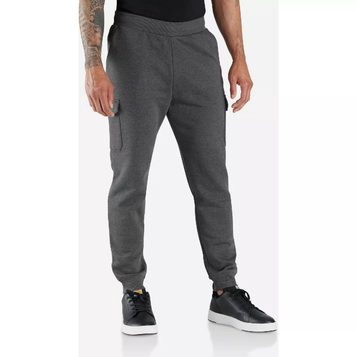 Carhartt Force Men's S Carbon Heather Sweatpants, Relaxed Fit - photo 3