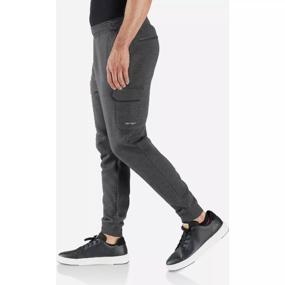 Carhartt Force Men's S Carbon Heather Sweatpants, Relaxed Fit - photo 5