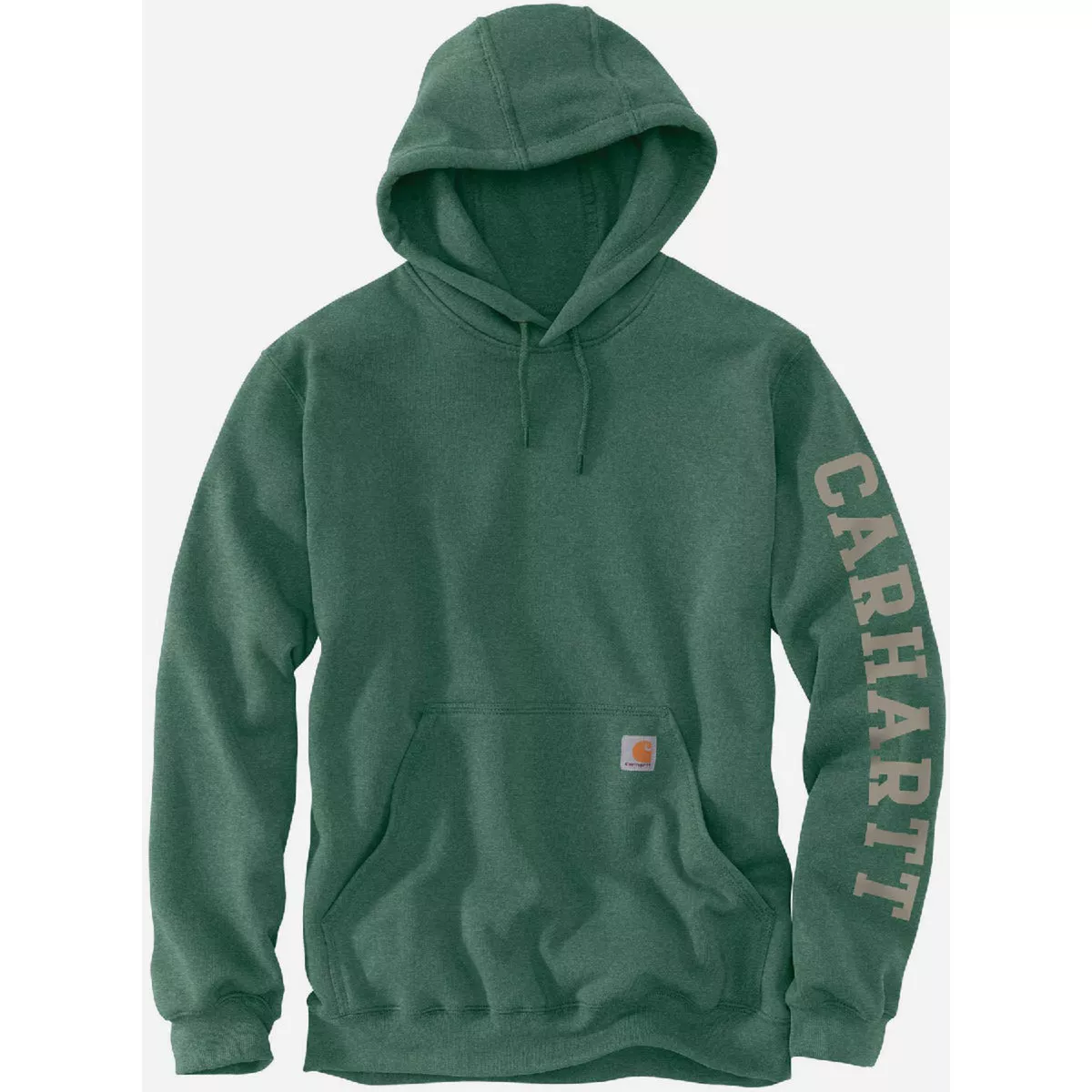 Carhartt Men's 2XL Regular Frosted Balsam Heather Midweight 1889 Graphic Pullover Sweatshirt, Loose Fit