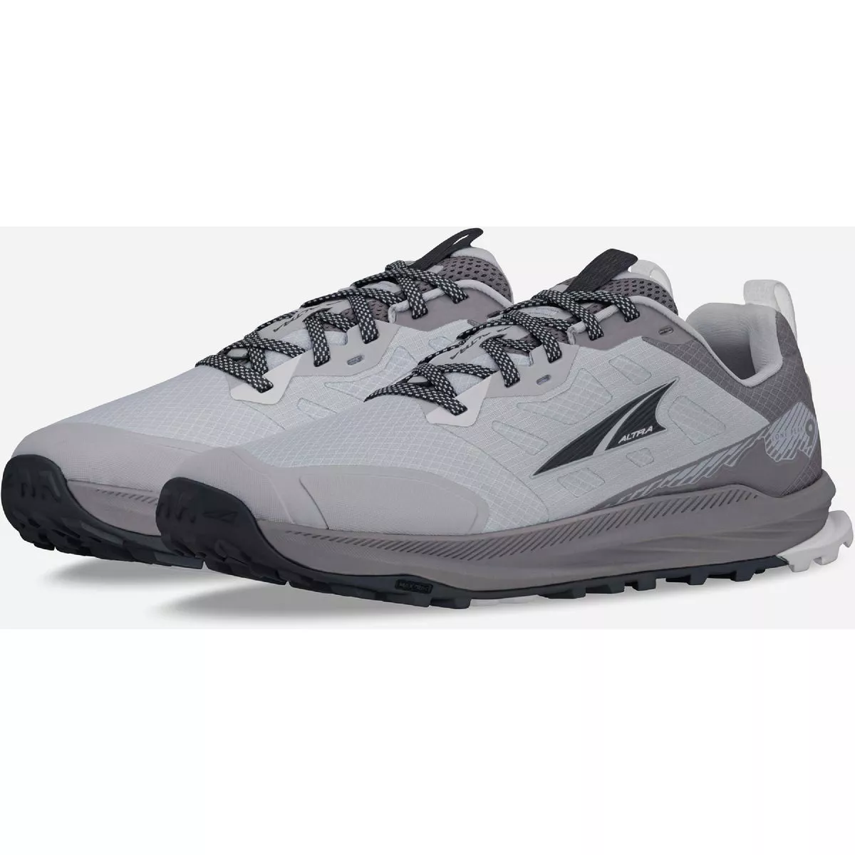 Altra Men's Size 8.5 Lone Peak 9 Gray Running Shoe