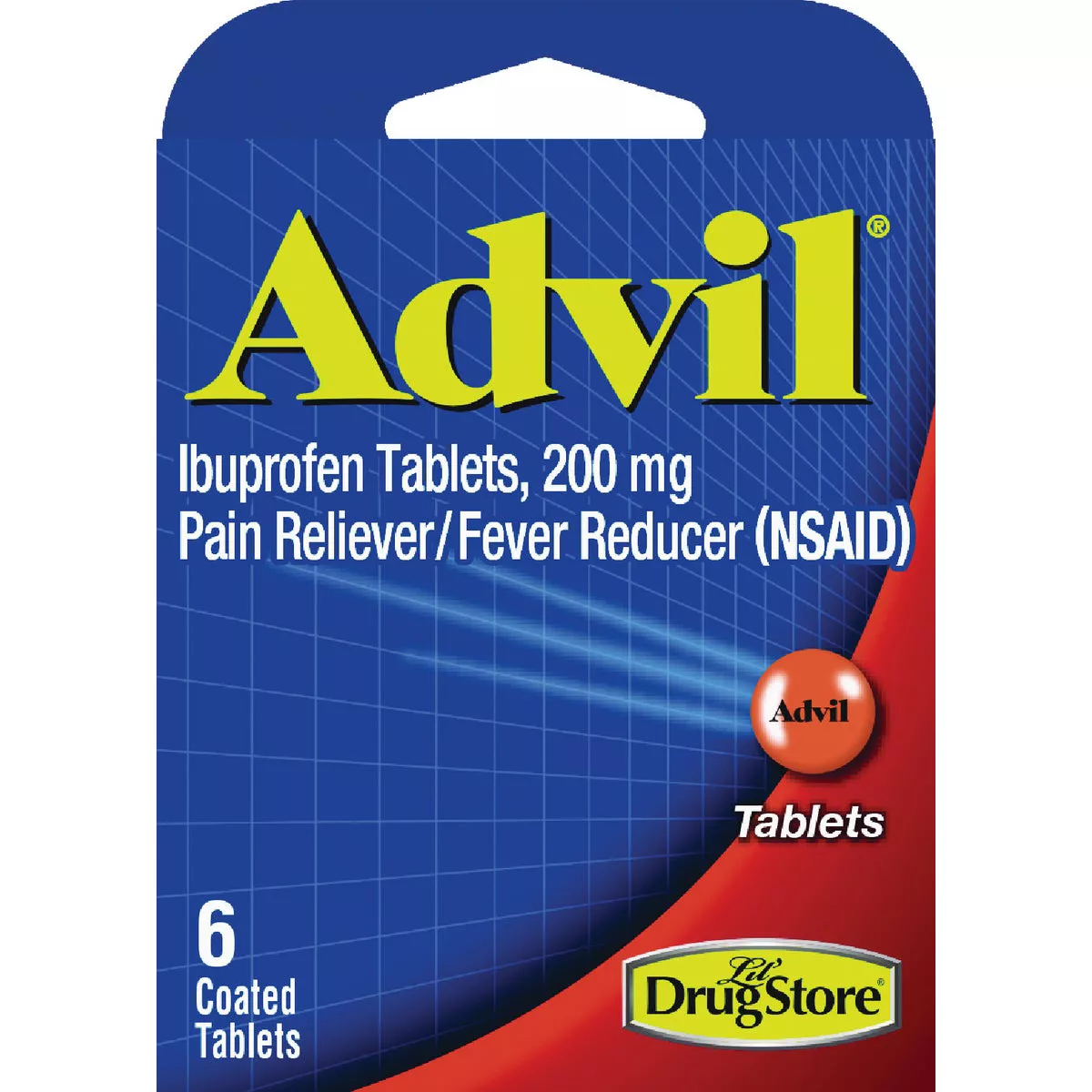 Lil Drug Store Trial Advil Pain Reliever (6-Count)