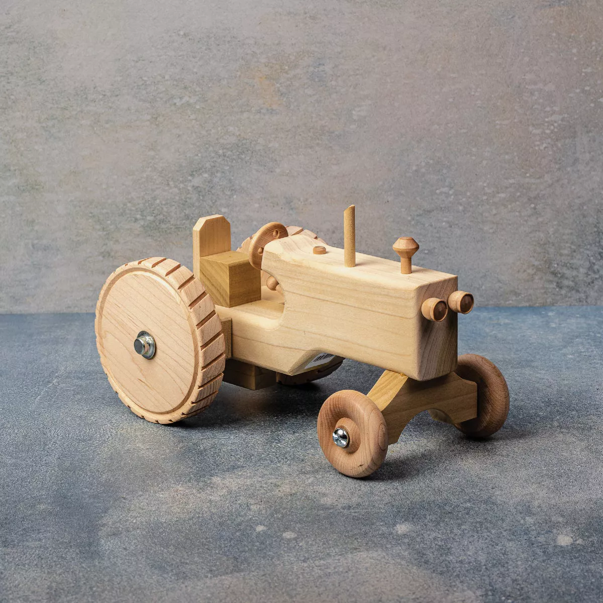 Owl Toy Craft Tractor Wooden Toy